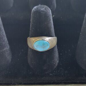 Vintage Turquoise and Silver Ring